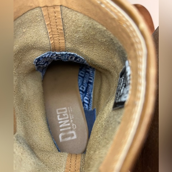 Dingo Women's Casey Boots in Camel Size 7M Leather - Picture 6 of 16